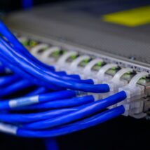 Cables Connected to Ethernet Ports